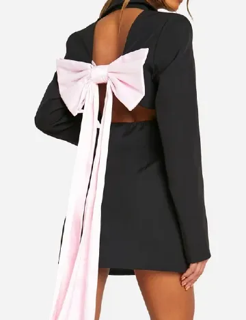 Rochie scurta Boohoo, negru