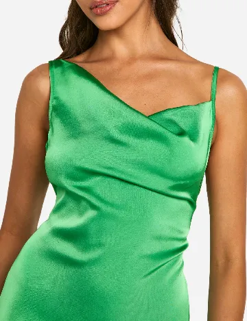 Rochie scurta Boohoo, verde