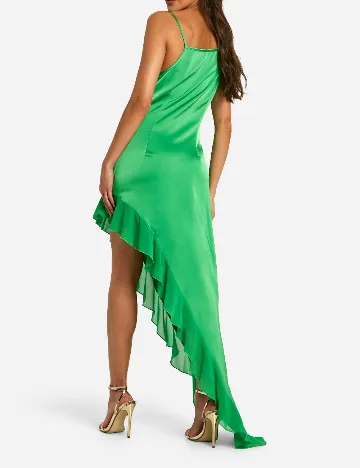 Rochie scurta Boohoo, verde