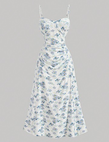 Rochie medie SHEIN, floral print