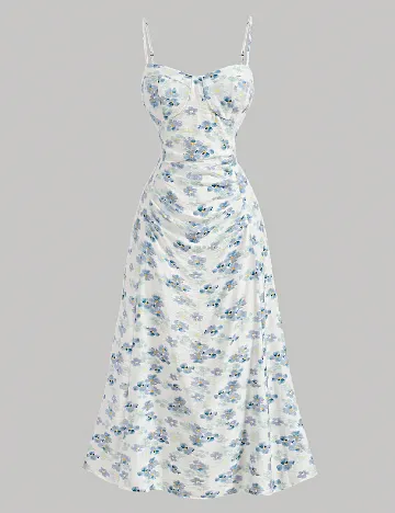 Rochie medie SHEIN, floral print Floral print