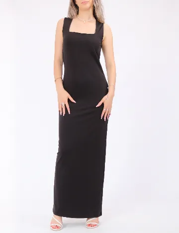 Rochie lunga Noisy May, negru