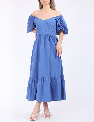 Rochie lunga Noisy May, albastru
