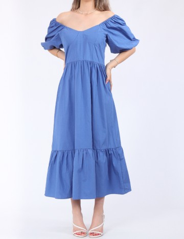 Rochie lunga Noisy May, albastru