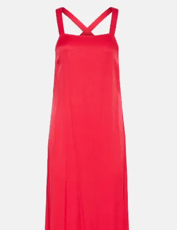 Rochie lunga Pieces, rosu