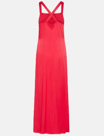Rochie lunga Pieces, rosu