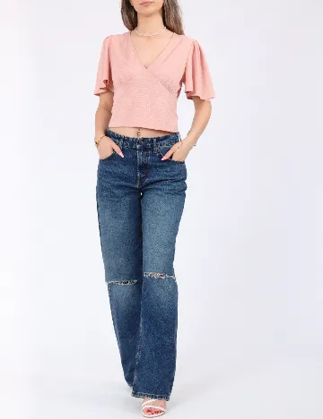 Tricou Vero Moda, roz