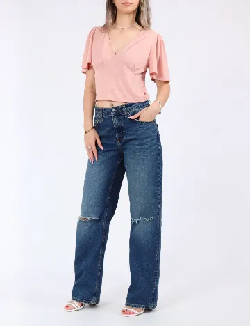 Tricou Vero Moda, roz