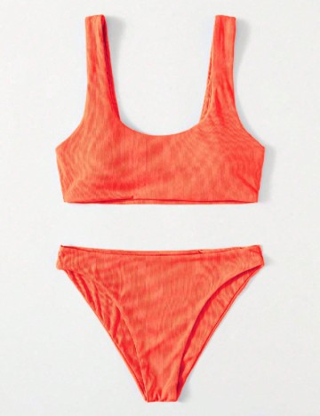 Costum SHEIN, portocaliu