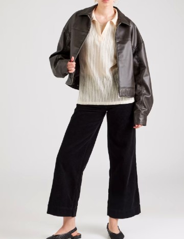 Tricou Oversize Vero Moda, crem