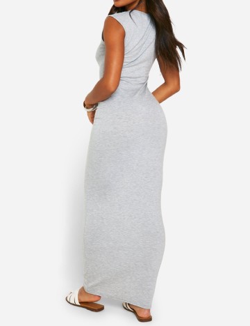 Rochie lunga Boohoo, gri
