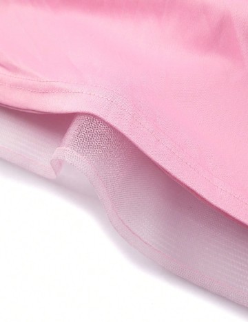 Rochie lunga Faeriesty, roz