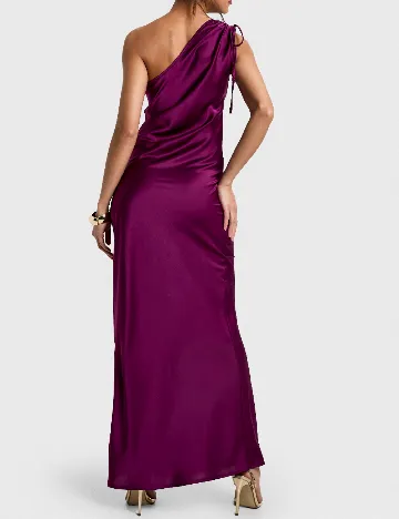Rochie lunga Boohoo, mov