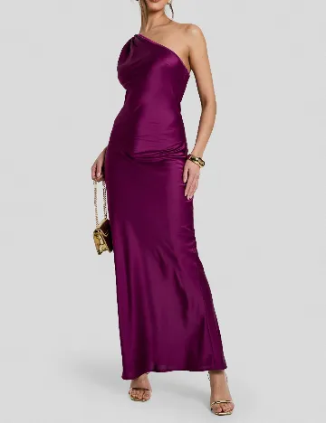 Rochie lunga Boohoo, mov