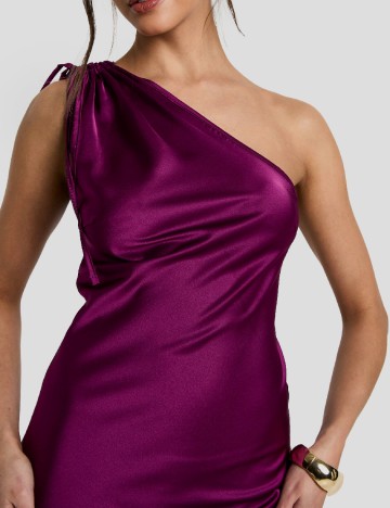 Rochie lunga Boohoo, mov