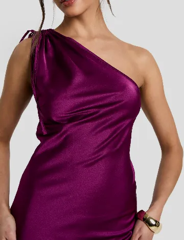 Rochie lunga Boohoo, mov