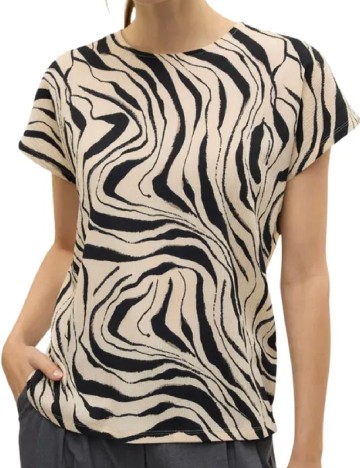 Tricou Vero Moda, crem