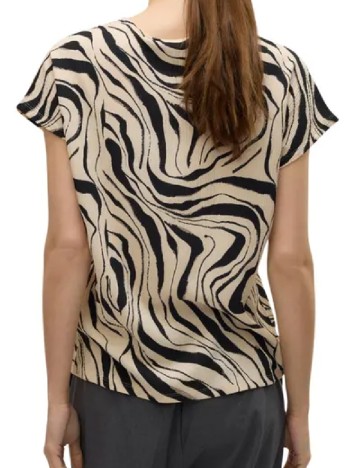 Tricou Vero Moda, crem