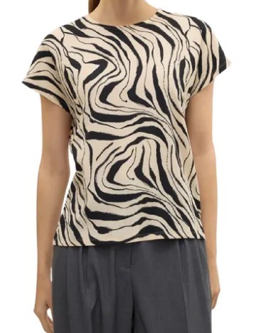 Tricou Vero Moda, crem