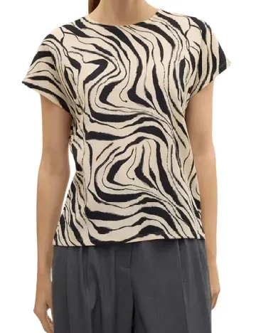 Tricou Vero Moda, crem