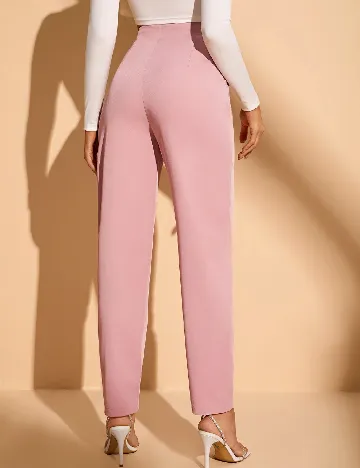 Pantaloni SHEIN, roz