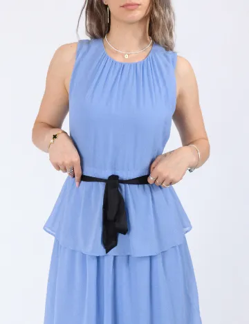 Rochie lunga Vero Moda, albastru Albastru