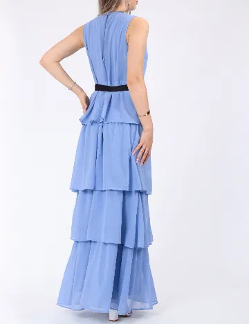 Rochie lunga Vero Moda, albastru Albastru