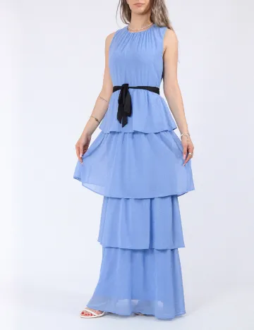 Rochie lunga Vero Moda, albastru Albastru