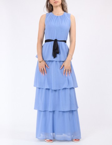 Rochie lunga Vero Moda, albastru