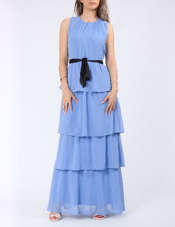 Rochie lunga Vero Moda, albastru