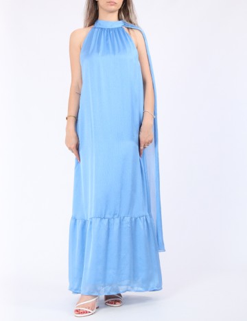 Rochie lunga Vero Moda, albastru