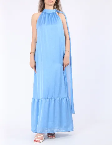 Rochie lunga Vero Moda, albastru