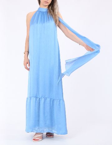 Rochie lunga Vero Moda, albastru