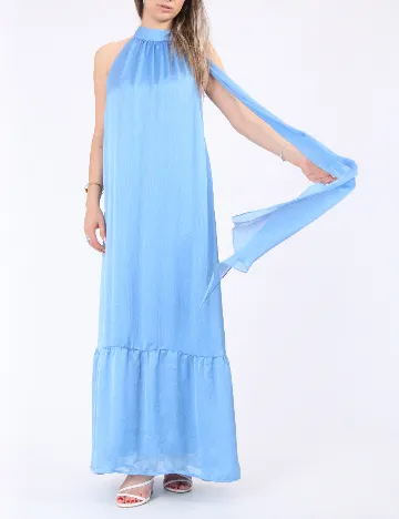 Rochie lunga Vero Moda, albastru