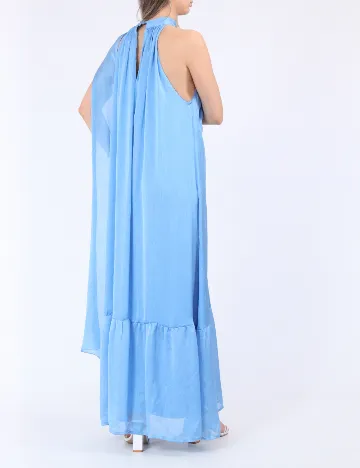 Rochie lunga Vero Moda, albastru