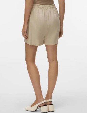 Fusta pantalon Vero Moda, crem