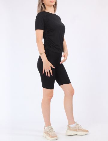 Tricou Pieces, negru