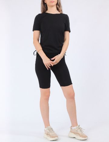 Tricou Pieces, negru
