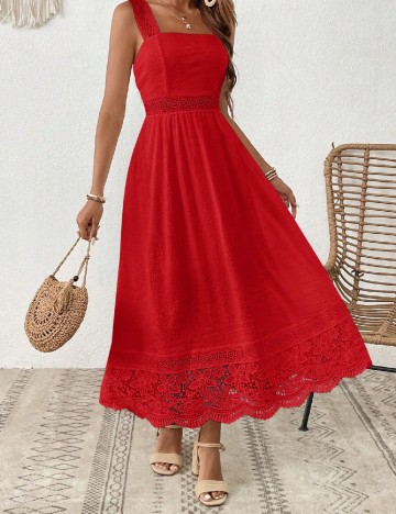 Rochie lunga SHEIN, rosu