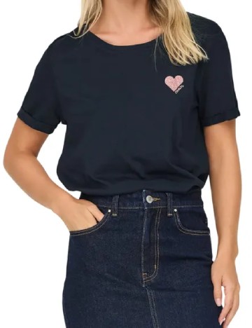 Tricou Only, bleumarin