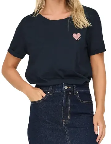 Tricou Only, bleumarin