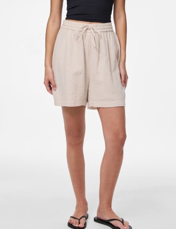 Pantaloni scurti Vero Moda, bej