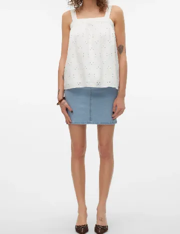Maiou Vero Moda, alb