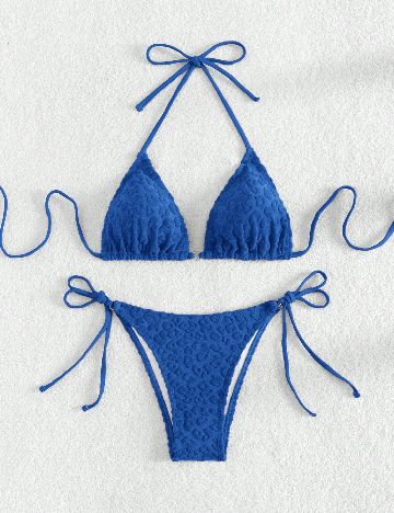 Costum de baie SHEIN, albastru