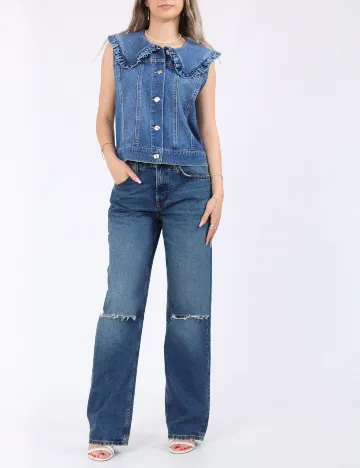Vesta Vero Moda, albastru