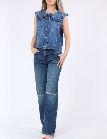 Vesta Vero Moda, albastru