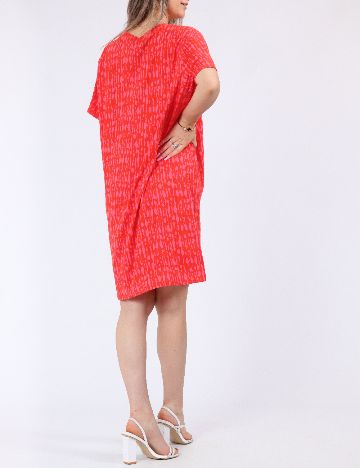 Rochie scurta Pieces, rosu