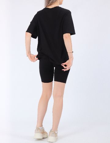Tricou Pieces, negru