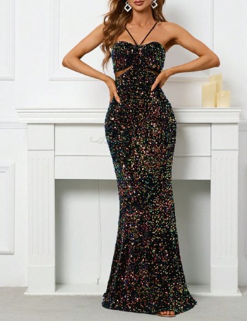 Rochie lunga SHEIN, mix culori