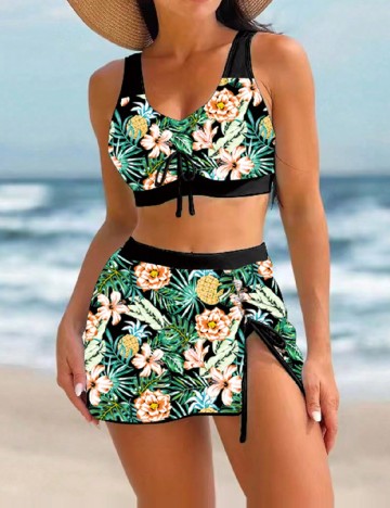Costum de baie SHEIN, negru